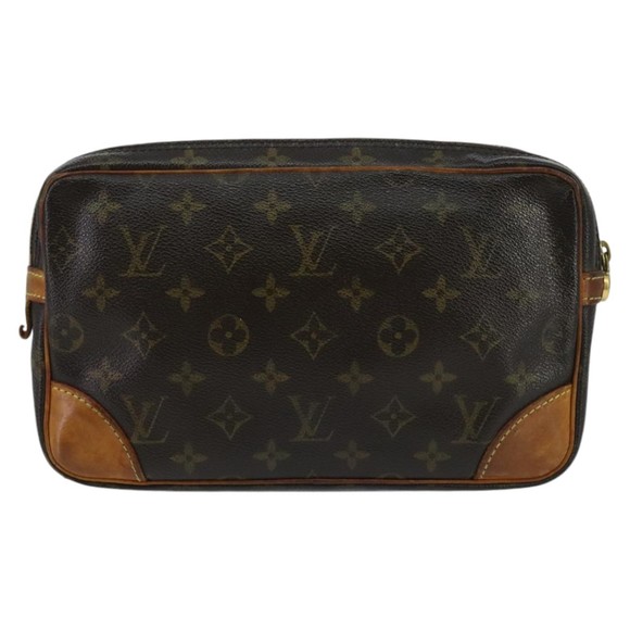 LOUIS VUITTON Monogram Marly Dragonne GM Clutch Bag M51825 LV Auth 96753 - Picture 2 of 16